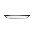 Platou oval Invitation, Pasabahce, 32.8x25x4.3 cm, sticla, transparent