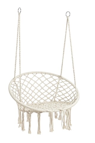 Hamac tip scaun Bang, Bizzotto, Ø81 x 128 cm, policoton Gradina