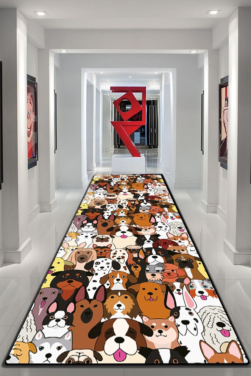 Covor, Hond, 100x300 cm, Multicolor