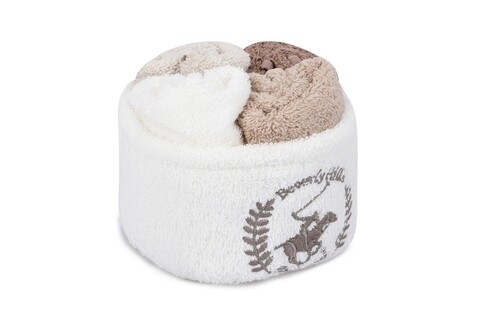 Set 4 prosoape wash 2, beverly hills polo club, 30x30 cm, bumbac, multicolor