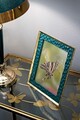 Rama foto Grent, Mauro Ferretti, 15x20 cm, polirasina/sticla, verde/auriu