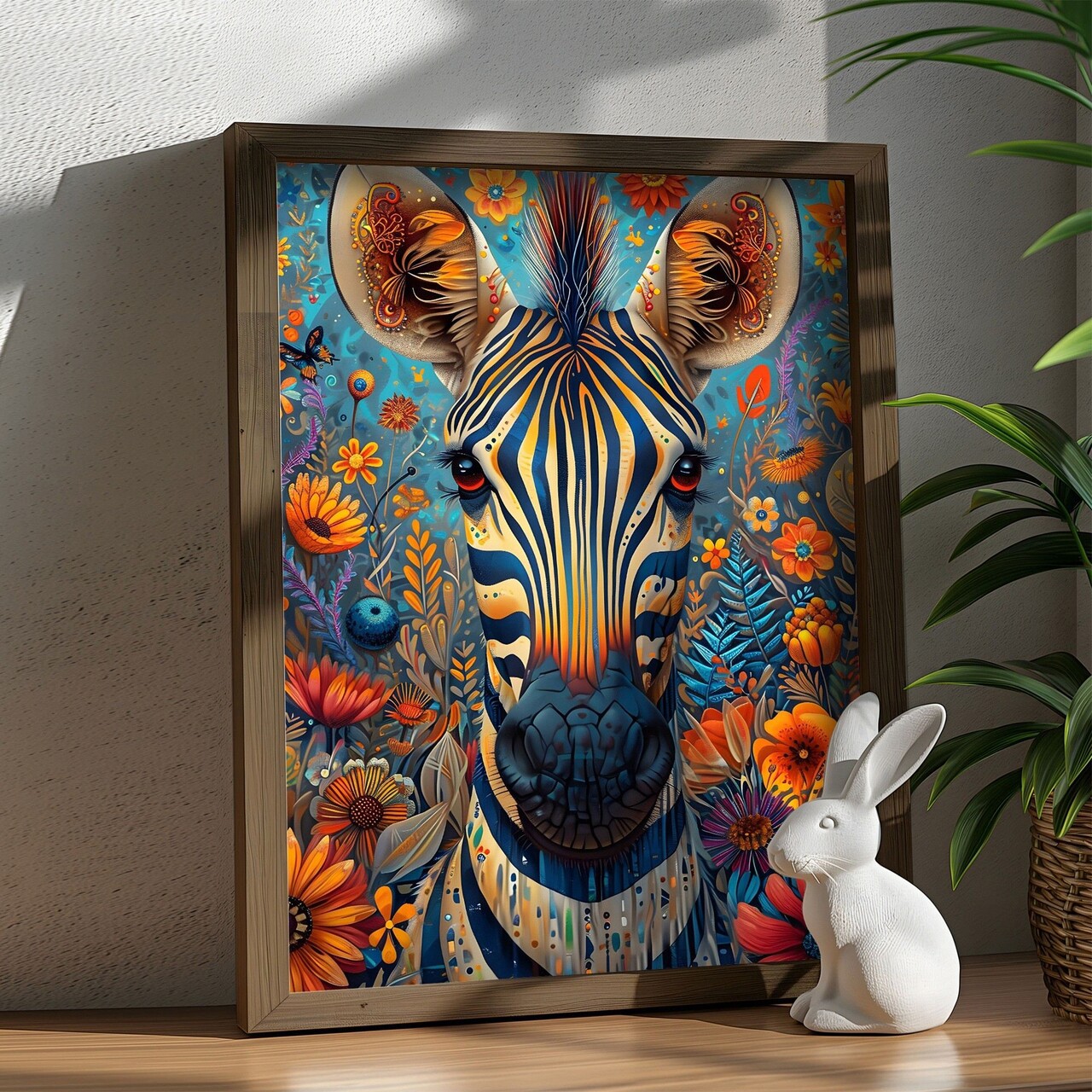 Tablou decorativ, AI136, Cadru: 100% MOLID, Multicolor - view 2