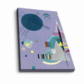Tablou decorativ, 4570KANDINSKY023, Canvas, Lemn, Multicolor