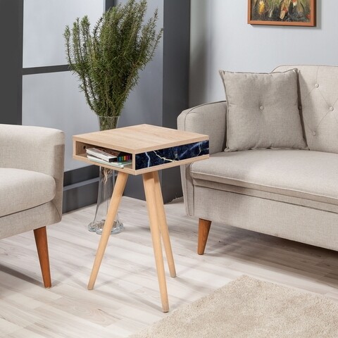 Masuta pentru living zigon 323, vella, 40x40x64 cm, multicolor