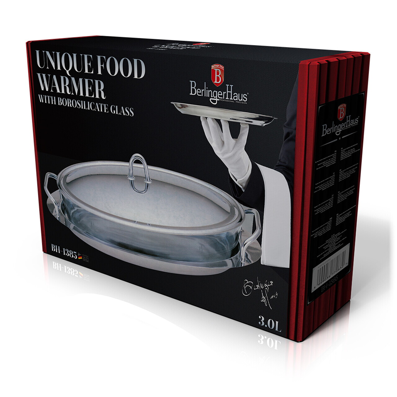 Recipient pentru alimente si tava servire Berlinger Haus, Eternal, 3 L, inox, argintiu - imagine 2