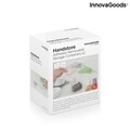 Set 2 recipiente de bucatarie cu adeziv detasabil + lingurite, Handstore InnovaGoods, 420 ml