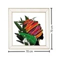 Tablou decorativ T715, Neostill, sticla temperata, 70x70 cm