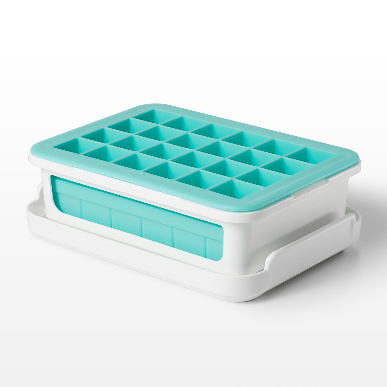 Set 2 forme pentru 48 cuburi de gheata, silicon, "Good Grips" - OXO - imagine 3