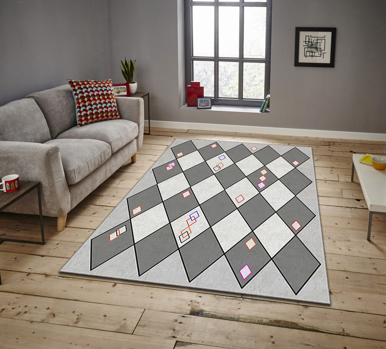 Covor ASR CRPT-66  140x220 cm Poliester Multicolor