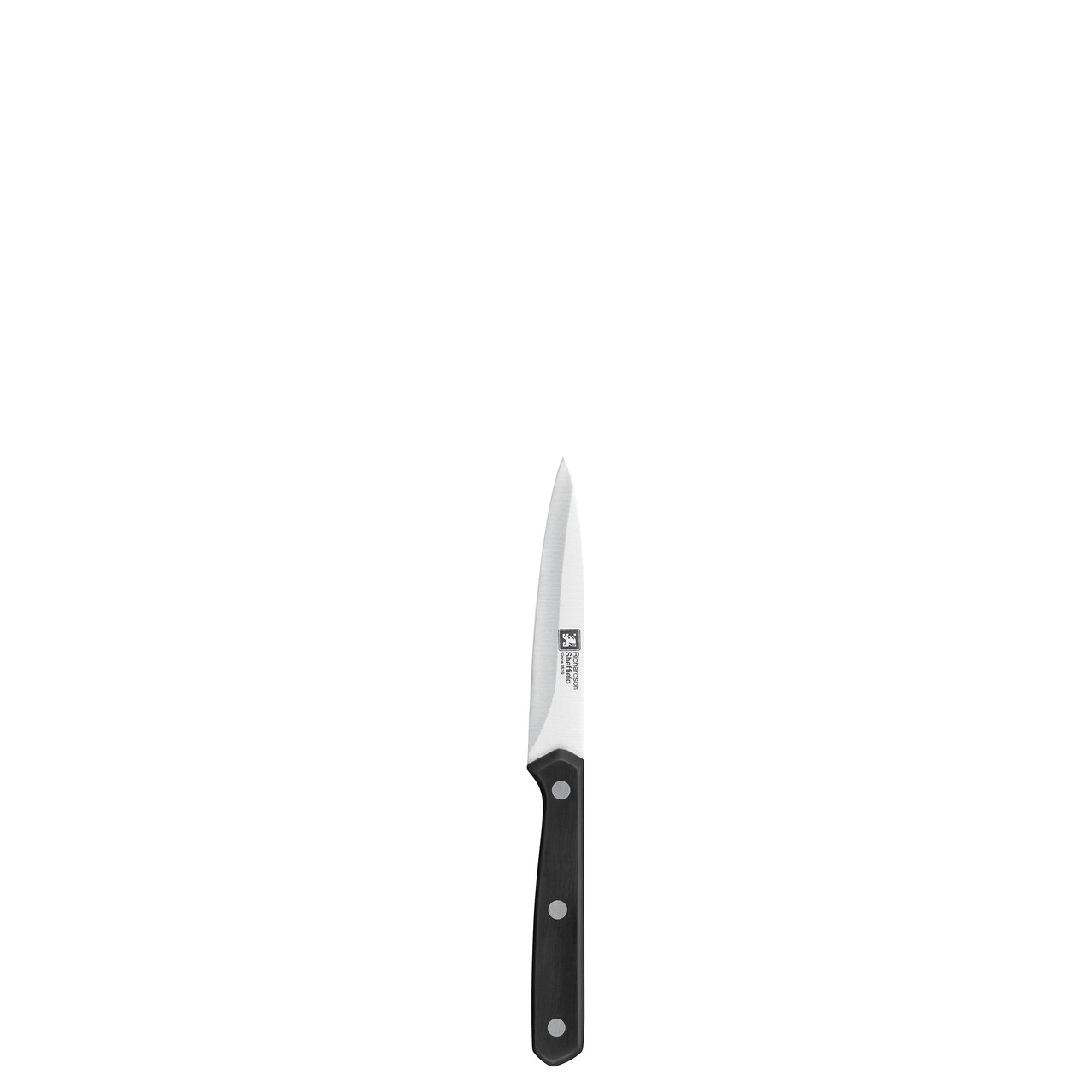 Set 6 cutite si suport Cucina, Richardson Sheffield, 8x16x36 cm, inox 13/0, negru/natur - imagine 5