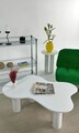 Masuta de cafea, Rotexa, Bloom, 110x40x70 cm, MDF , Alb