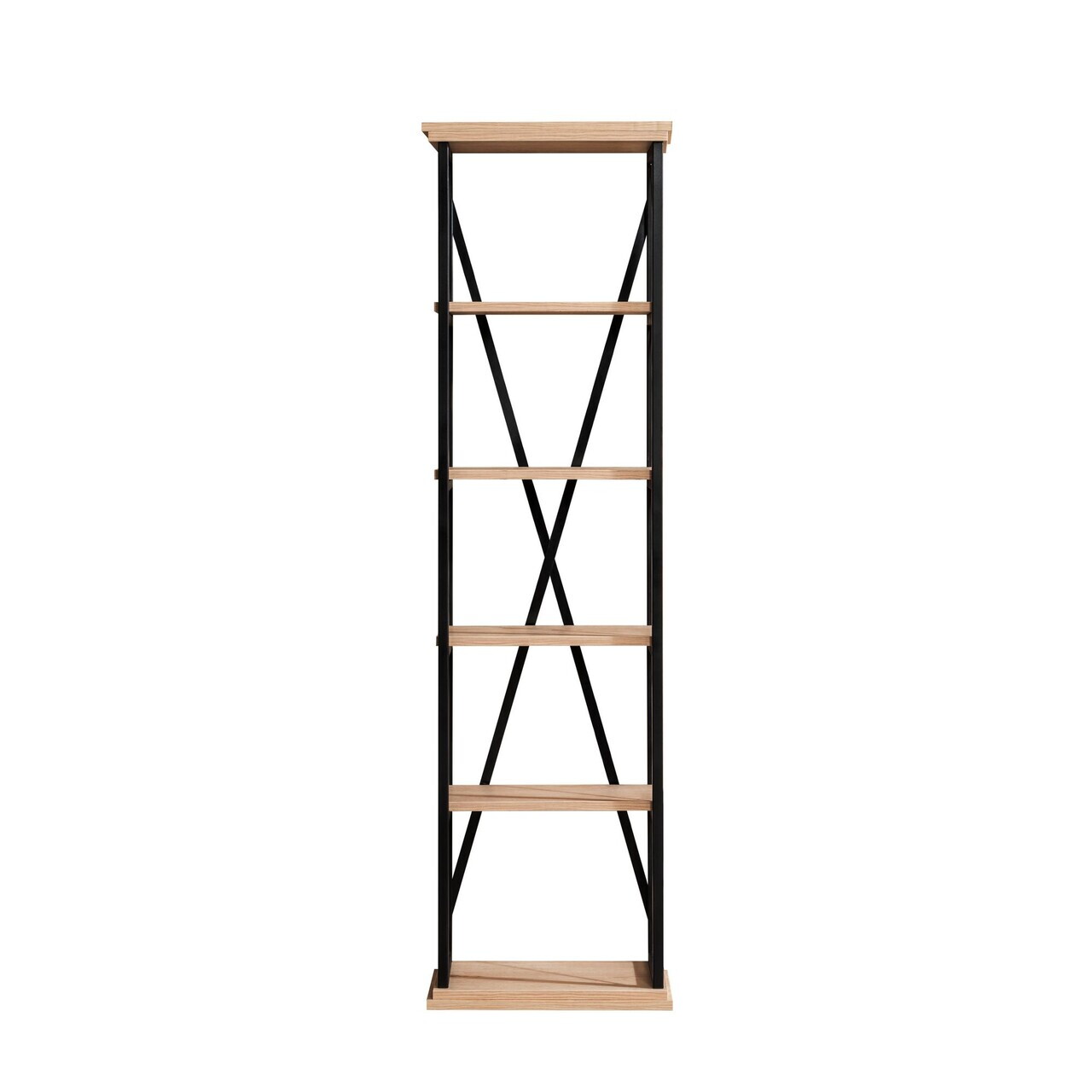 Corp biblioteca, Hanah Home, Polo, 47x168x31 cm, PAL, Maro - view 4