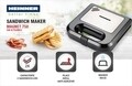 Sandwich maker Heinner, 750 W, negru