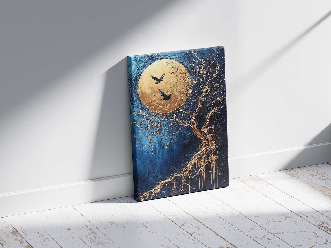 Tablou decorativ, YNS-1018-70 x 100, Lemn, Multicolor - view 3