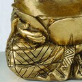 Decoratiune Buddha Jarven V2, Boltze, 20x17x30 cm polirasina