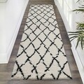 Covor, G0276M, 80x300 cm, Polipropilena, Crem/Negru