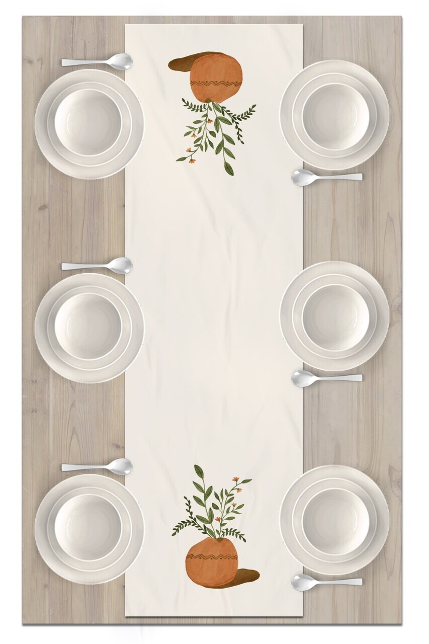 Traversa de masa, Artrunmin-61, 40x135 cm, Poliester, Multicolor — imaginea 2