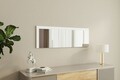 Oglinda decorativa, Siam, Lariya, 40x120x2.2 cm, MDF , Alb