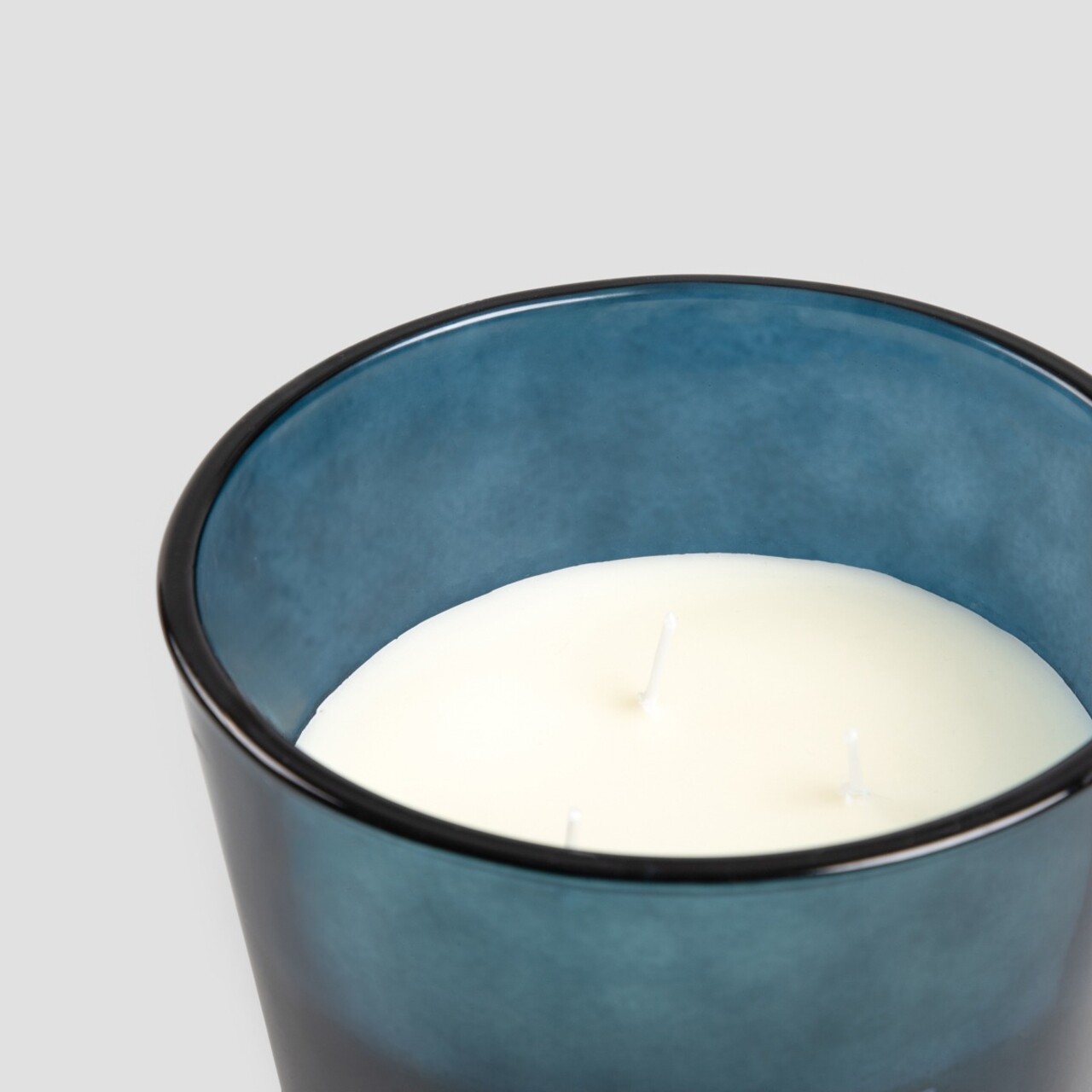 Lumanare parfumata Ember, Homla, 1175 gr, ceara/sticla, albastru - imagine 4