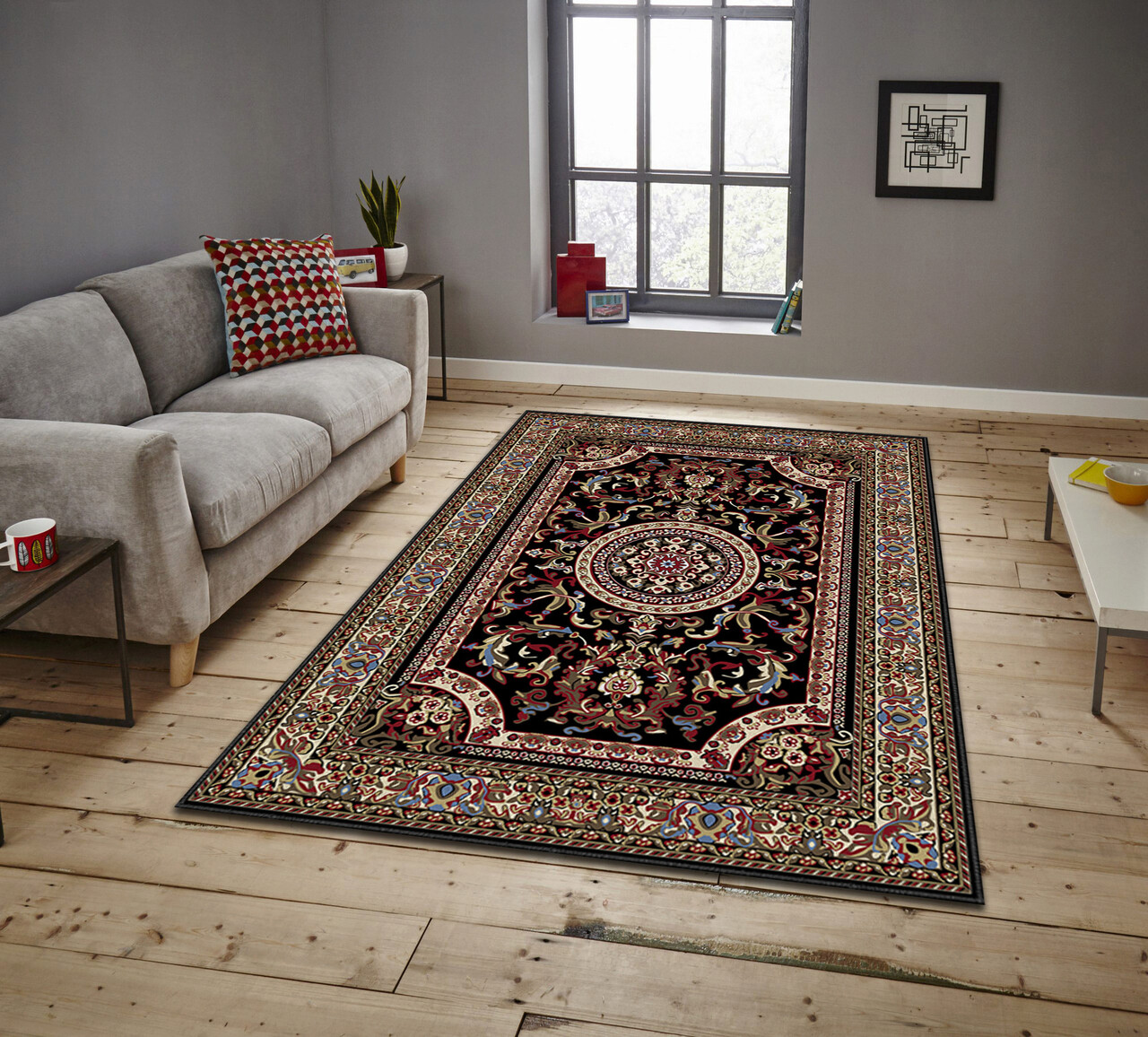 Covor ASR CRPT-110  100x140 cm Poliester Multicolor