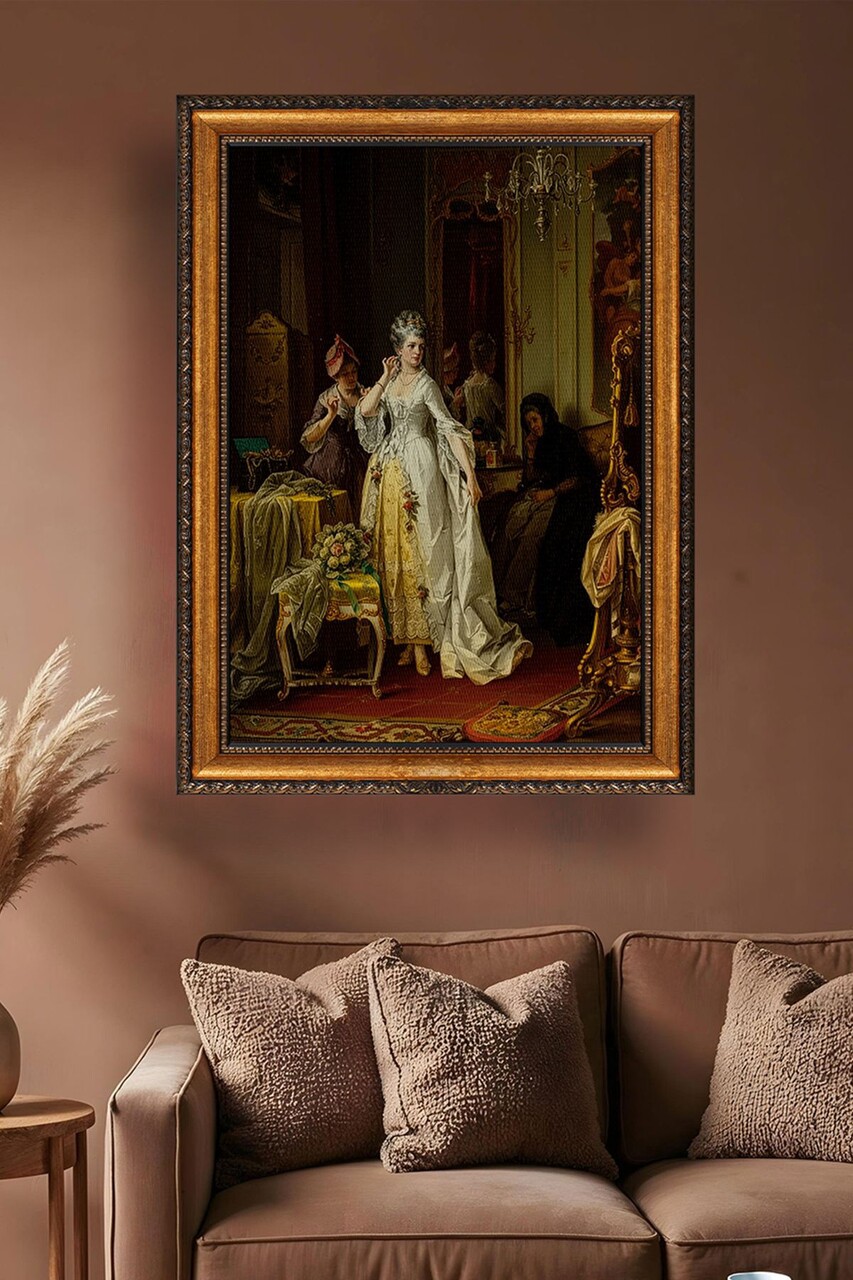 Tablou decorativ ATCRCVCNVSMDL1 50 x 70 cm Multicolor