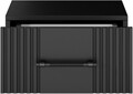 Noptiera ELTAP, Raftt, 40x42-44x20 cm, PAL/MDF, negru