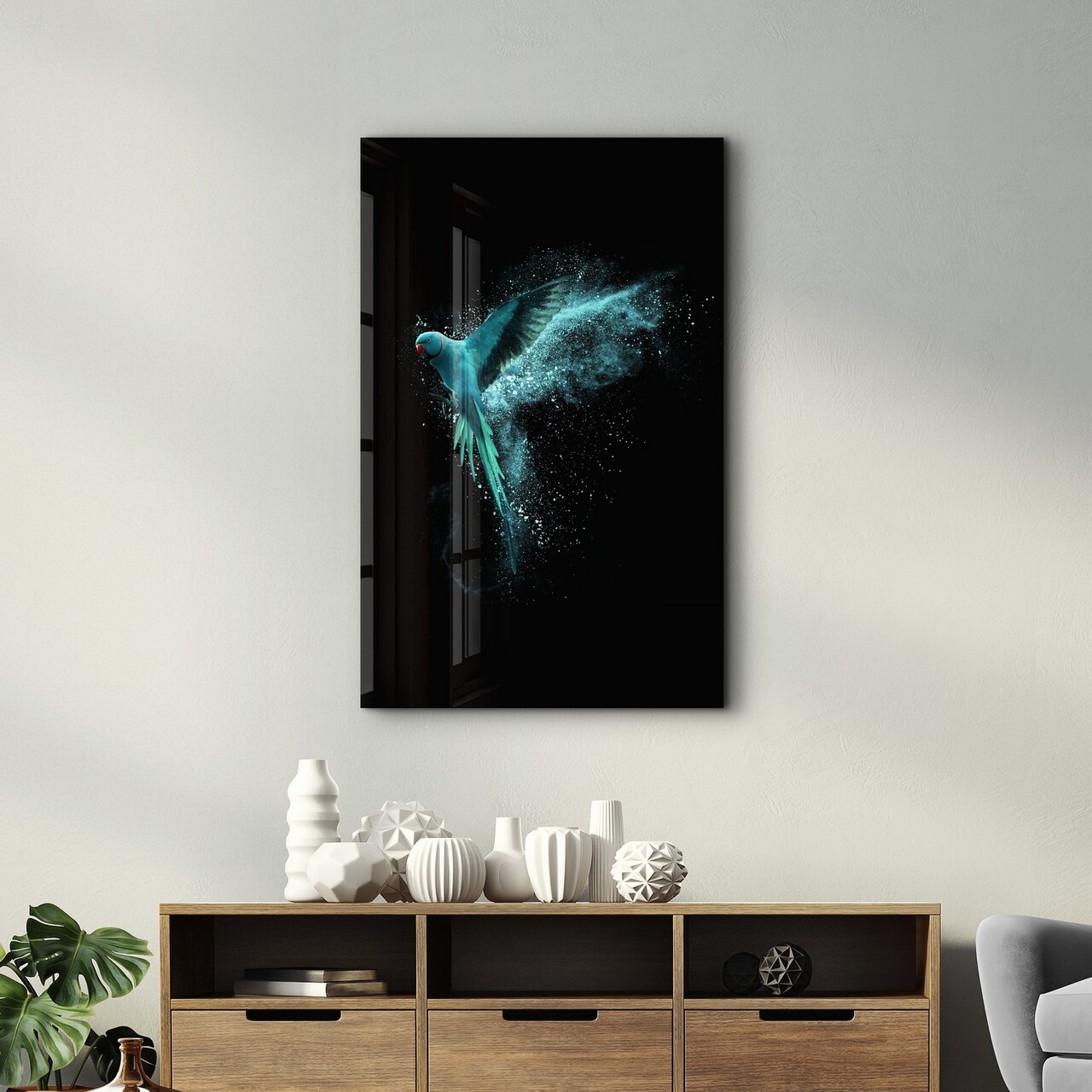 Tablou decorativ, CAM-5085, Dimensiuni: 46 x 72 cm, Multicolor - view 3