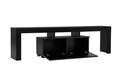 Comoda TV, Nordure, Enclave, 180x50x31 cm, PAL, Negru