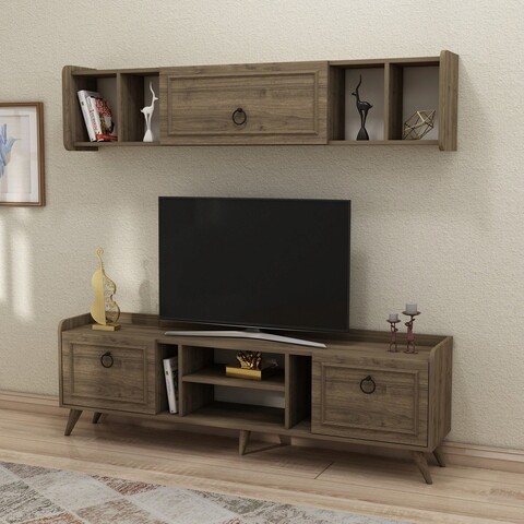 Comoda tv, coraline, alya, 180x40x27 cm, nuc