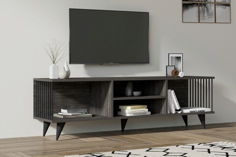 Comoda tv, asse home, josef, 160x48.6x40 cm, antracit