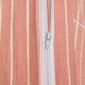 Lenjerie de pat Grila, Homla, 140x200 cm, bumbac, roz