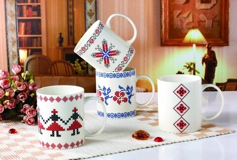Cana traditonal, heinner home, 310 ml, new bone china, modele asortate
