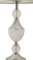 Lampa de masa Kody, Mauro Ferretti, 1 x E27, 40W, 30x54 cm, fier, argintiu/alb