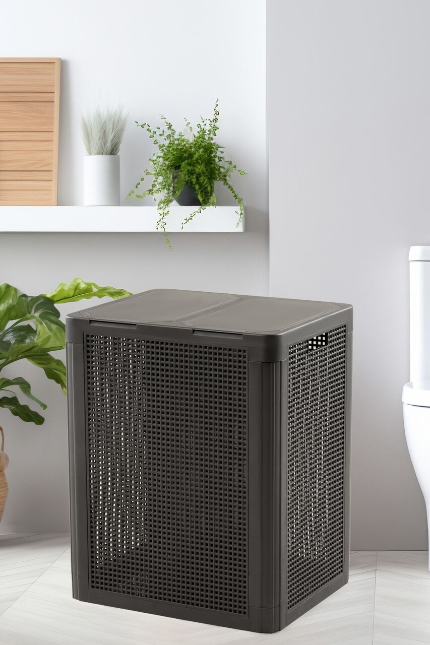 Cos de rufe, L'essentiel Maison, SMRTDCS-1, 36.5x44x56 cm, Antracit - imagine 3