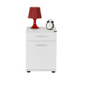 Noptiera, Adore, KMD-511-BB-1, 40x57x39 cm, PAL, Alb