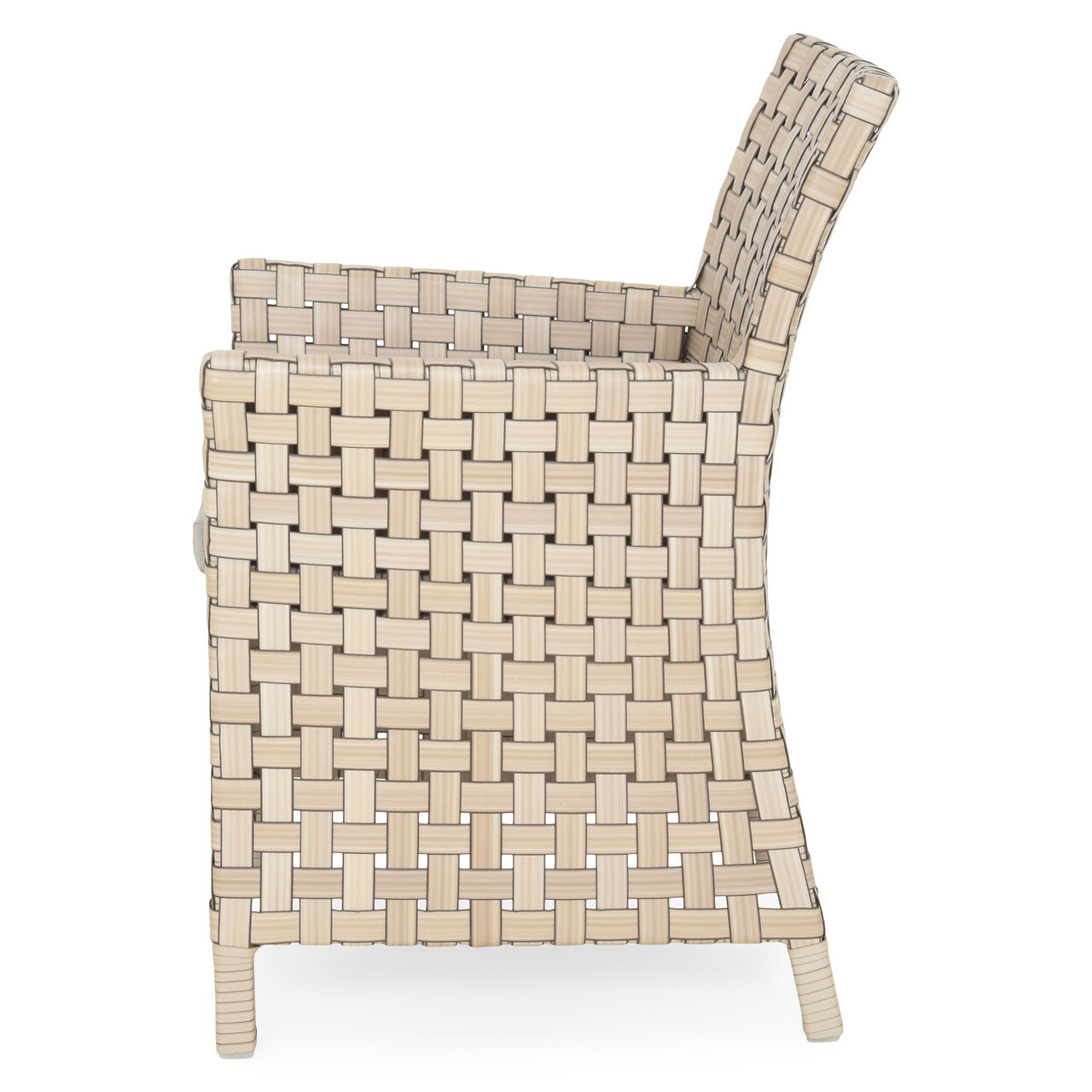 Fotoliu dining Cielo, 69x64x90 cm, aluminiu, gri - imagine 3