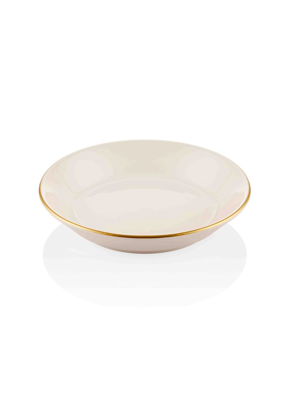 Set farfurii, Mia, 742TMA3304, Ceramica, Crem - 1 | YEO