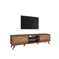 Comoda TV A9 - 221, Rani, 180x35x48.6 cm, maro