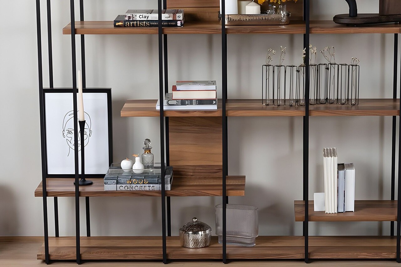 Corp biblioteca, Howard, Cooper, 170x180x35 cm, Maro - 2 | YEO