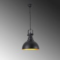 Lustra, Saglam - 3710 - 1, Opviq, 31 x 85 cm, 1 x E27, 40W, negru