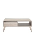 Masuta de cafea, Adore, Shp-655-Tt-1, 110x42x65 cm, PAL, Nuc deschis