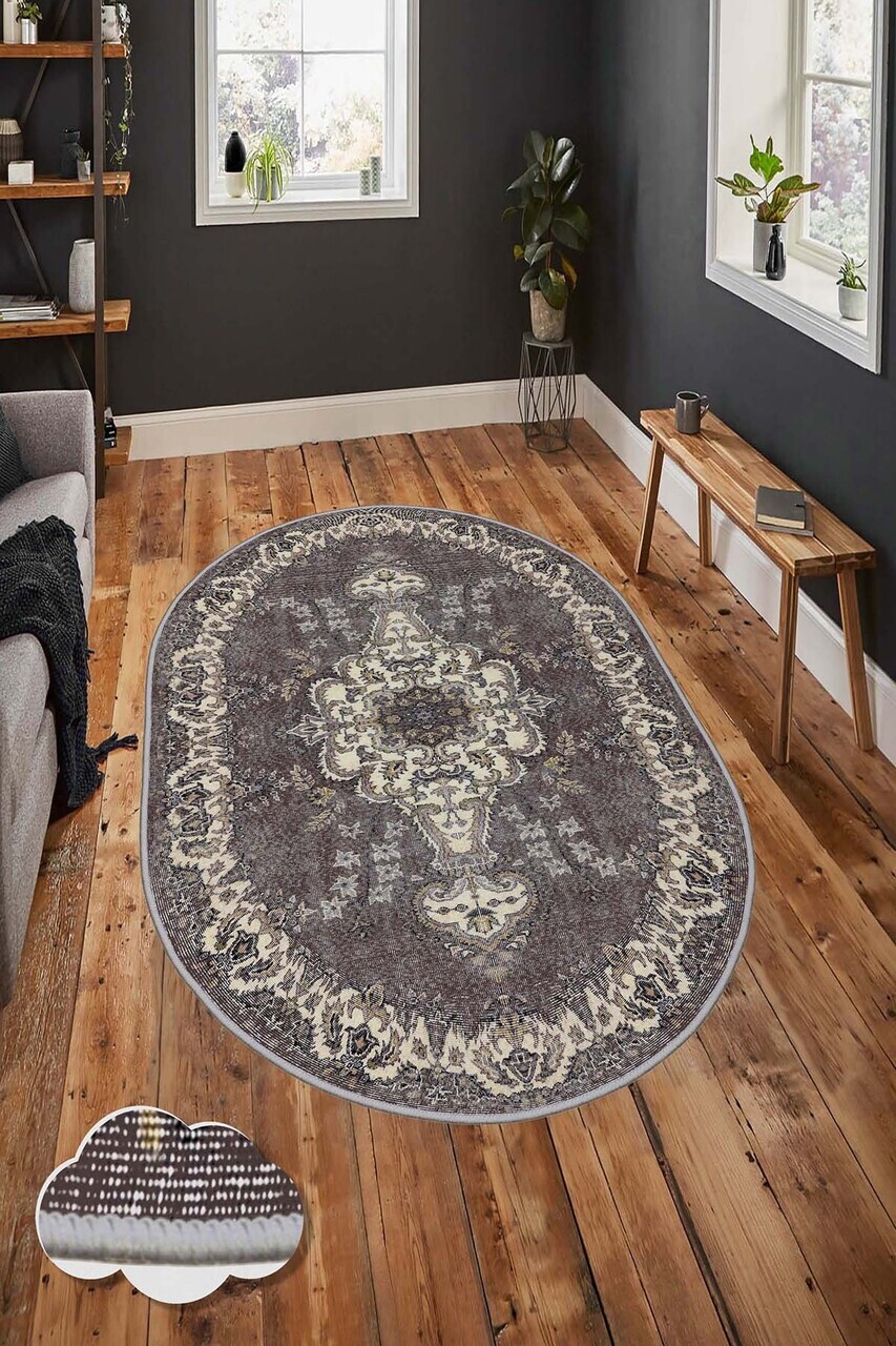 Covor Hmnt918 80x150 cm Poliester Multicolor
