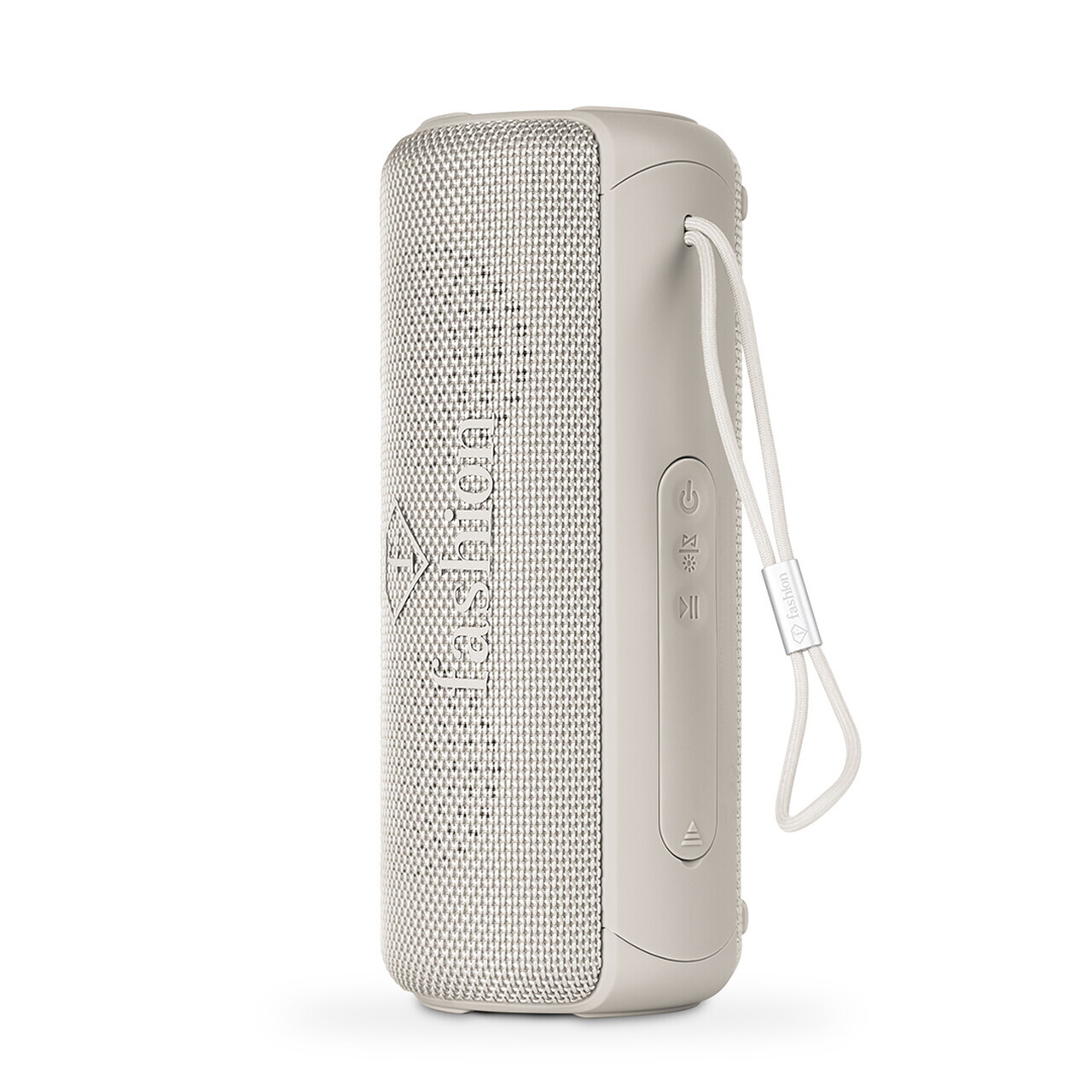 Boxa Bluetooth M Fashion TV, Matte Cream-Gold, 8.5x8.9x21 cm, crem - imagine 3