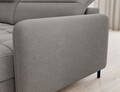 Coltar extensibil dreapta 4 locuri ELTAP, RT-04RAQ, Berrto, 306x165x100 cm, lemn/poliester, gri inchis