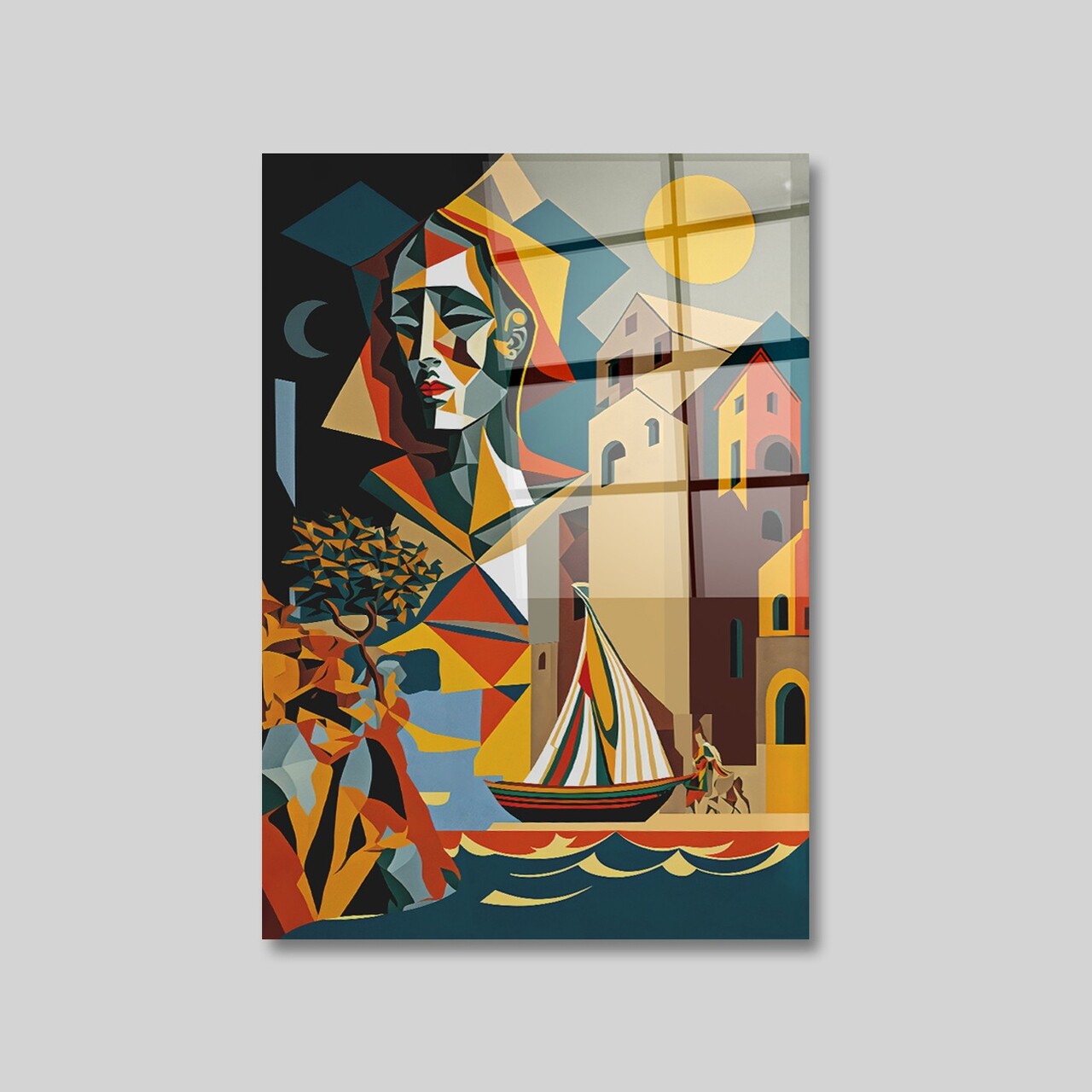 Tablou decorativ, CAM3691, 50 x 70 cm, Multicolor - view 3