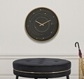 Ceas de perete Plix, Mauro Ferretti, Ø60 cm, fier/sticla