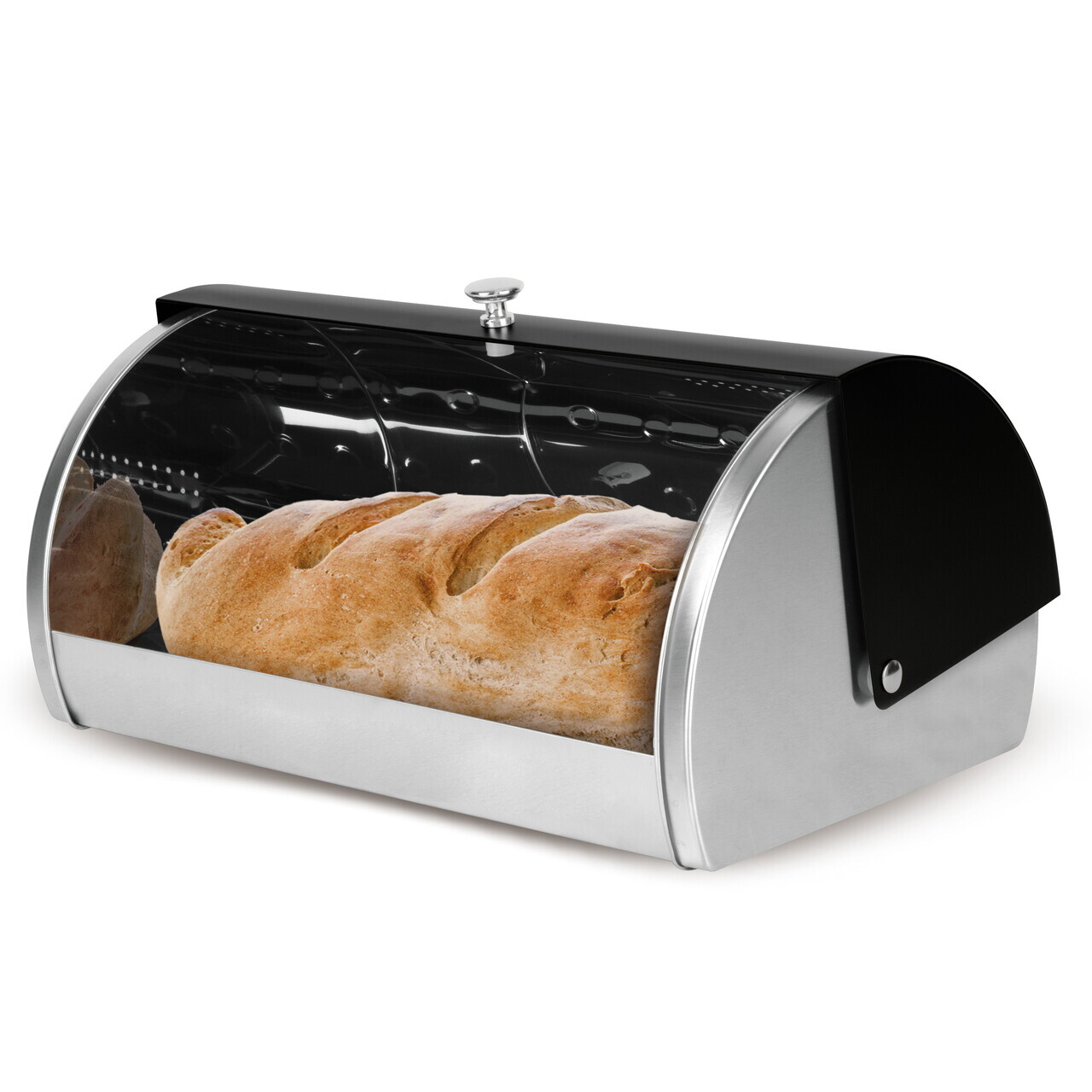 Set cutie pentru paine si 3 recipiente Berlinger Haus, Matte Black, 38.5x28x18.5 cm, inox, negru/argintiu - imagine 9