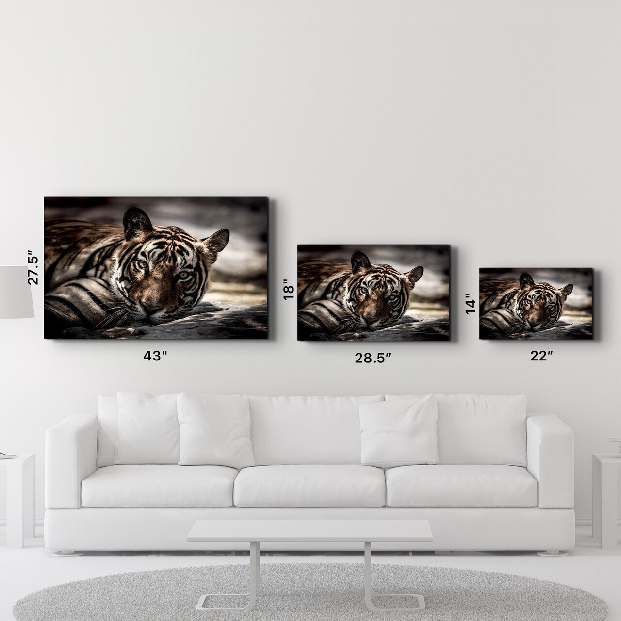 Tablou decorativ, CAM-1057, Dimensiuni: 70 x 110 cm, Multicolor — imaginea 6
