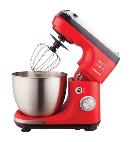 Mixer planetar heinner, 600 w, 7 viteze, rosu