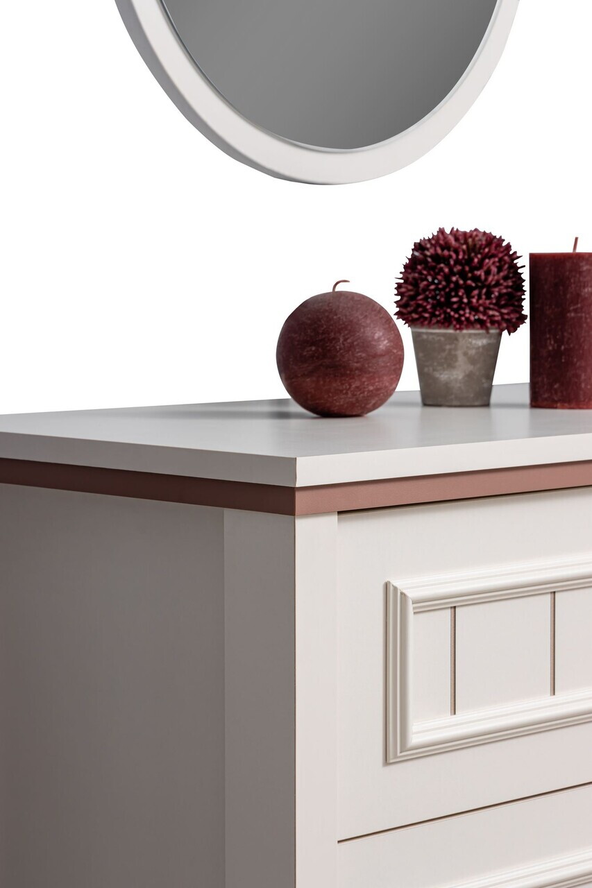 Dulap, Hanah Home, Ezgi, 82x79x42 cm, PAL, Crem deschis - view 6